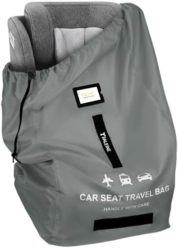 BALEINE Car Seat Travel Bag for Airplane — Gray