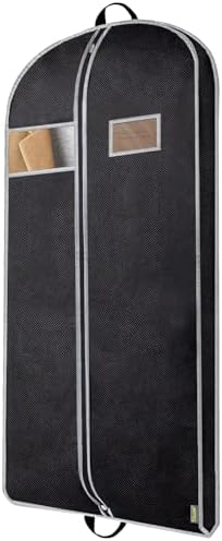 BALEINE Garment Bags for Hanging Clothes — Black