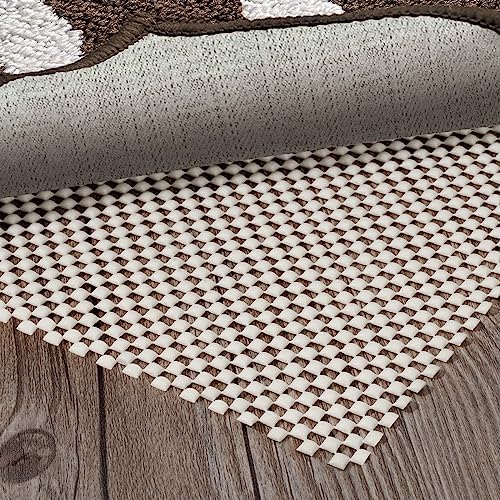 BALEINE Non Slip Rug Pad Rug Gripper for Hardwood Floors — White