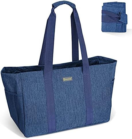 BALEINE Soft 9 Gallon Extra Large Utility Tote — Denim Blue