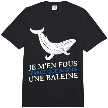 JE m'en Fous Parce Que Je Suis Une Baleine Drôle Provocation Comfort Colors — Purple Tie Dye